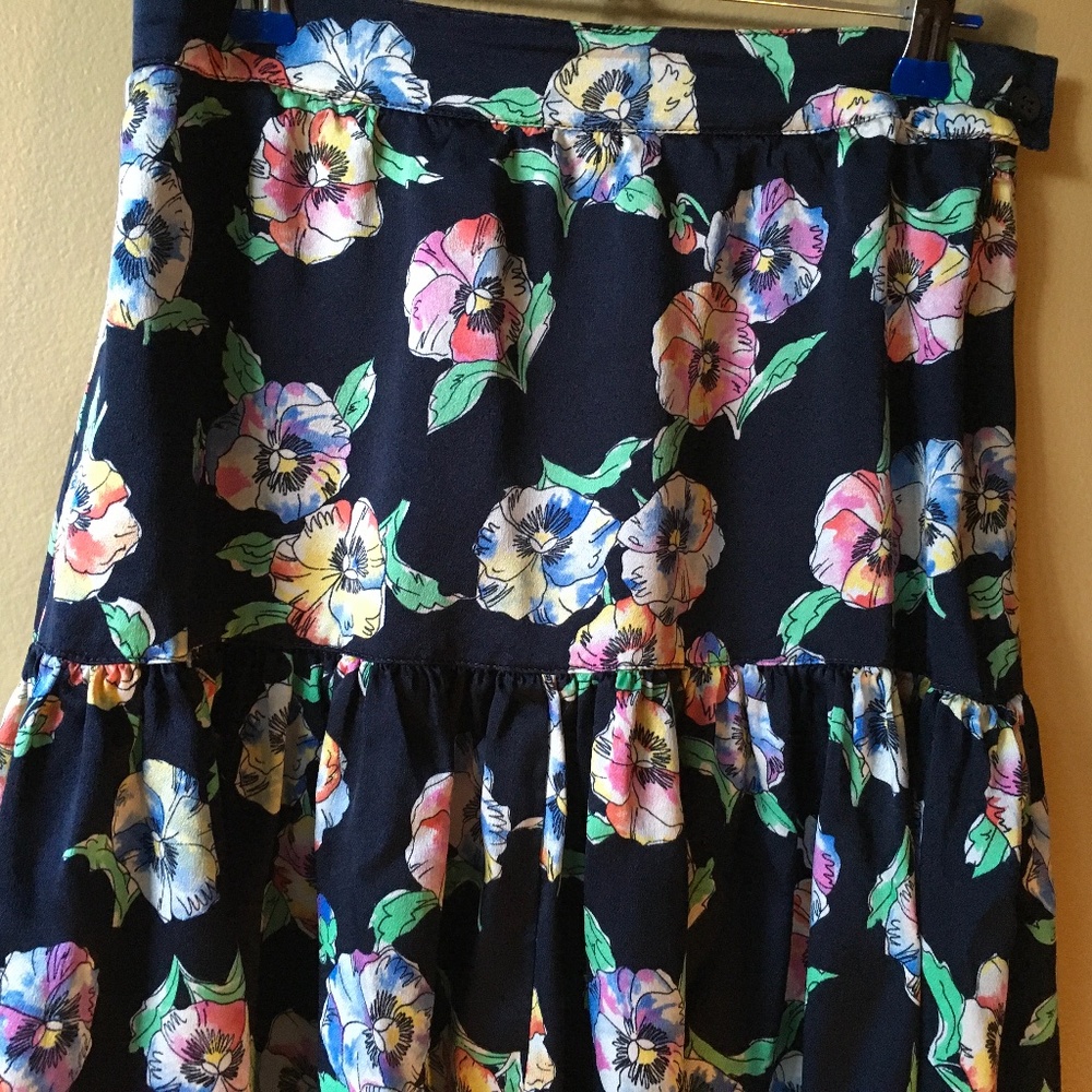 ESCADA Silk Maxi Skirt